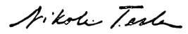 Assinatura Tesla