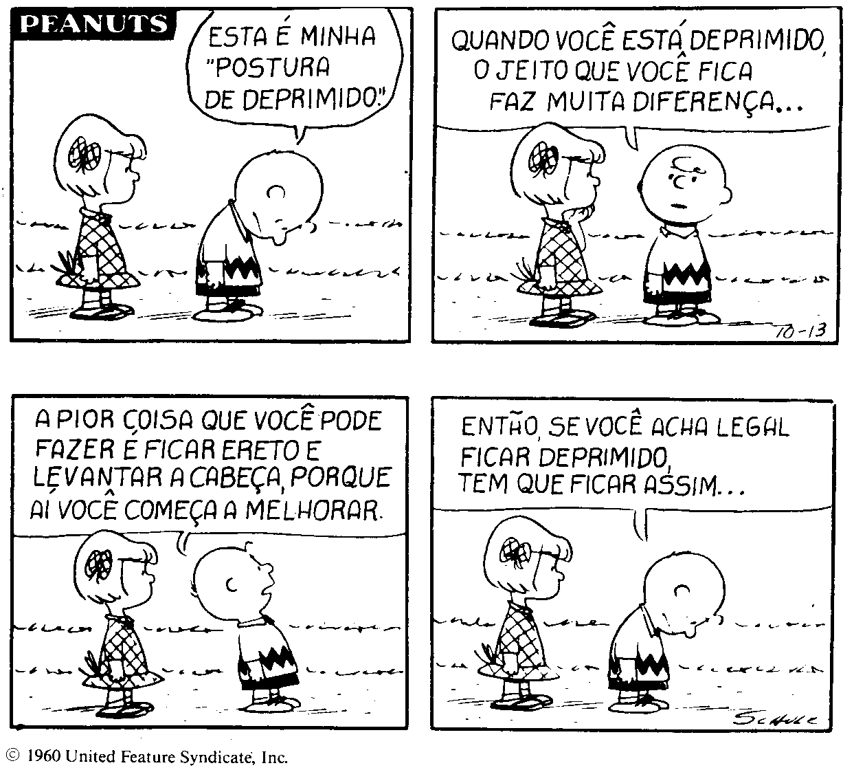 Peanuts: como continuar deprimido